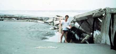 1975 1981 Succession of sandbag revetments, timber and concrete bulkheads/seawalls, and quarry-stone revetments are installed along Seabrook Island between Pelican Watch Villas and the 13 th fairway