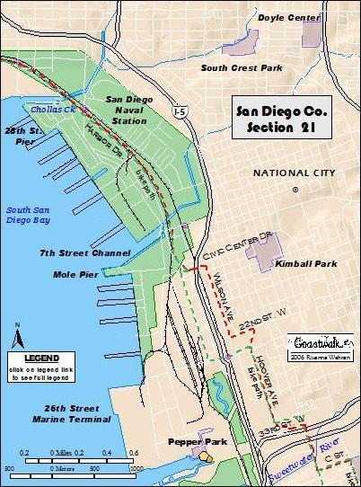 Trail maps San Clemente