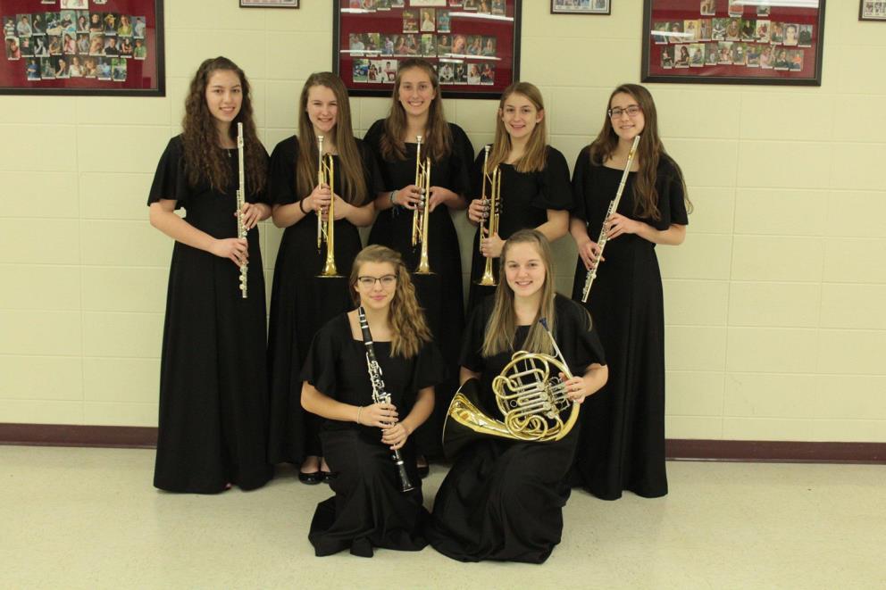 First M&O County Honor Band A huge congratulations to Lilia Shallow, Caitlyn Verduzco, Desirae Hurning, Olivia Estep, Mikayla Mahas, Emily Lange, and Jazmyne Thomson for representing Lena in the