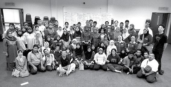 Sebanyak 17 kumpulan (42 pelatih PDK dan 53 penyokong) dari seluruh Kedah menghadiri
