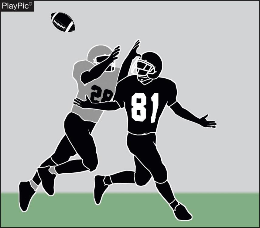 PASS INTERFERENCE RULE 7-5-10 Face guarding (without contact) in and of itself is no longer considered an act of forward pass interference. RULE 7 - SECTION 5 FORWARD-PASS CLASSIFICATION ART. 10.