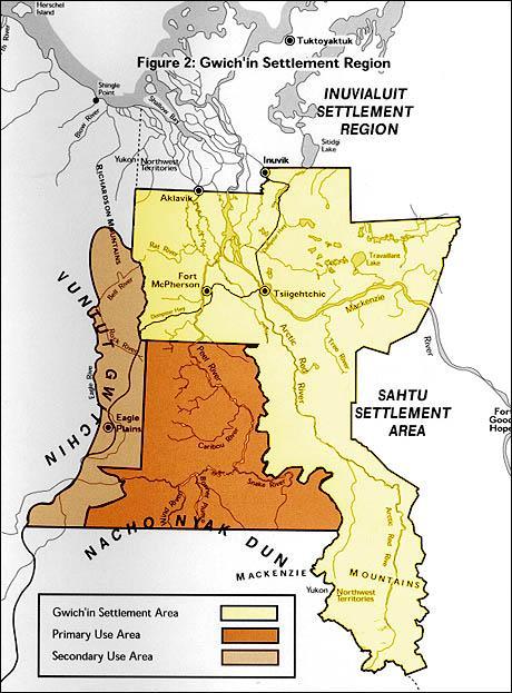 3 Background The Gwich in are Athabaskans who claim traditional territory which extends from the interior of Alaska through the Yukon and into the Mackenzie Valley of the Northwest Territories.