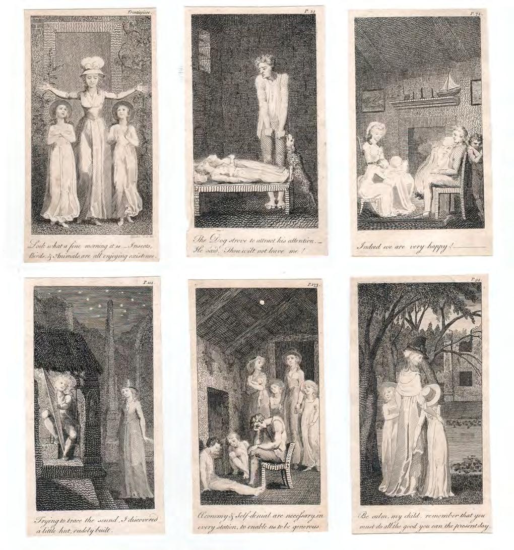 T H E W I L L I A M B L A K E G A L L E R Y Wollstonecraft, Mary. Blake, William. Original Stories from Real Life... plates only. London: Printed for J. Johnson, 1791.