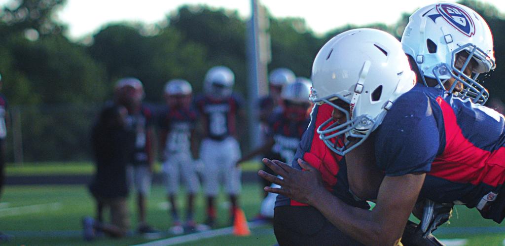 THE POWER OF A STRONG SUPPORT SYSTEM Running a successful football program can be challenging, especially when costs surpass what fees and budgets can handle.