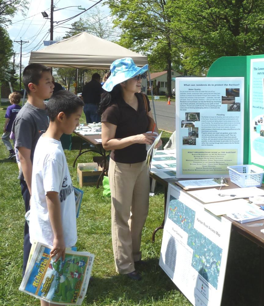 communities and partners (Nick Tufaro, Middlesex County); visitors check
