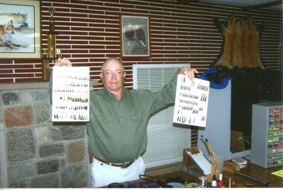 Regular Meeting: Very good ice fishing rod & jig building program by Bob Dean. Bob makes all his jigs by hand and tests them before selling them. All of his equipment was made by him.