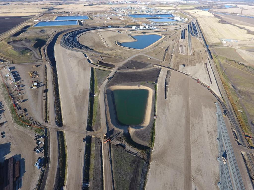 RFS Rail Yard Expansion Project Construction of ~36 km of track Realignment of 9 km of track is complete Four new stormwater ponds are complete New track installation is 15% complete Some new tracks