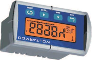Versions Compaflow is available in three versions: Compaflow V684 a compact flow meter for general purpose measurement in volumetric units (actual volume).