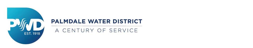 January 4, 2018 AGENDA FOR REGULAR MEETING OF THE BOARD OF DIRECTORS OF THE PALMDALE WATER DISTRICT to be held at the District s office at 2029 East Avenue Q, Palmdale WEDNESDAY, JANUARY 10, 2018