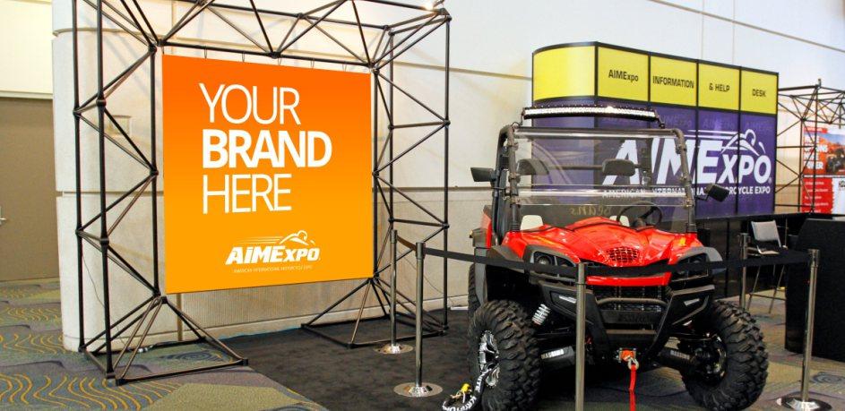 VEHICLE DISPLAYS Be one of the first exhibitors seen Vehicle displays are located throughout AIMExpo presented by Nationwide s public space.