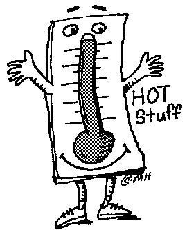 Temperature measure of how hot or cold