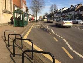 Figure.4-4: Existing cycle parking in Epping Town Centre 4.2.