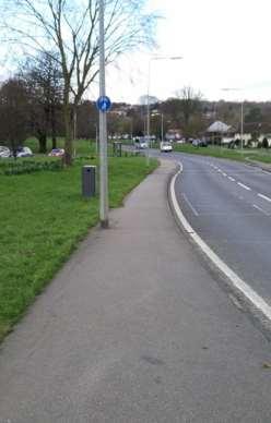 For people who live on the route, it would be an attractive option for cycling.