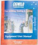 for fine welding as well as high flows for cutting and heating Ergonomic handle
