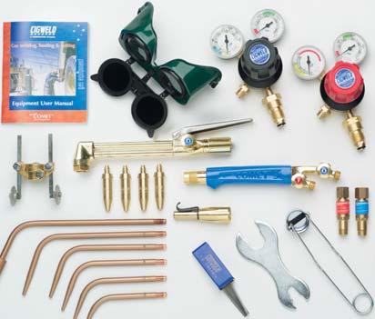 COMET LPG Starter Kit Ordering Information: Oxy/LP Gas Part No: 308316 Oxy/LP Gas Part No: 308325 (NZ) The LP Gas Starter Kit gives you the key components as an entry point for Oxy/LP Gas use.