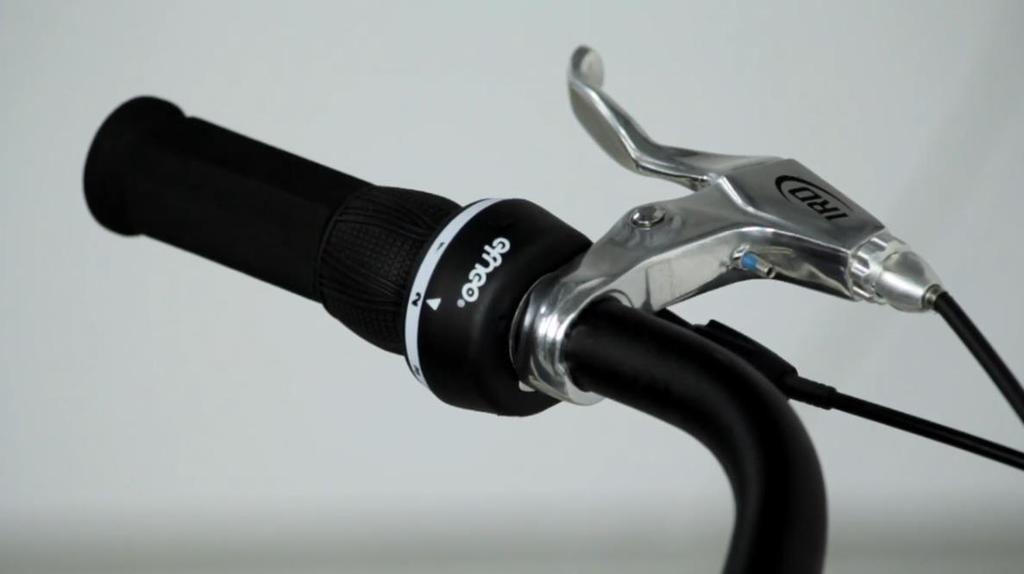 wrist. Take a look at your handlebar and make your own choice. It is also important that you can reach out comfortably to a brake lever. If you have a bar end version, please, refer to this manual.