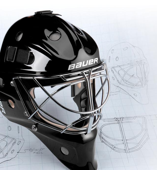 BAUER NME 9 PRO GOAL MASK PROTECTION. FIT. COMFORT.