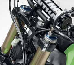 New redesigned handlebar grips facilitate even great rider control DFI couplers offer three engine map options for
