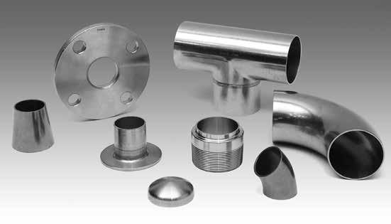Top Line precision crafted Tube O.D. butt weld fitting can be upgraded from a standard No. 1 unpolished ID/OD to No. 7 polished ID/OD (32Ra ID/OD) that meet or exceed FD and 3- regulatory standards.