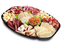 sumptuous gourmet antipasto platter to share amongst guests onboard each yacht.