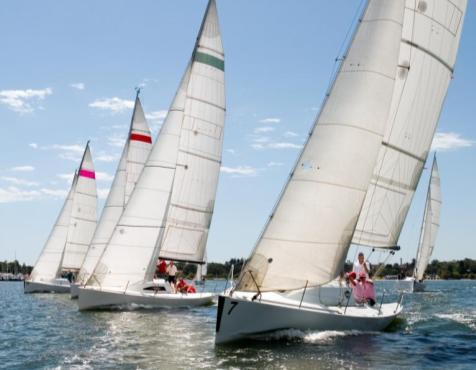 Swan River Sailing partners with a number of expert photographers skilled in catching