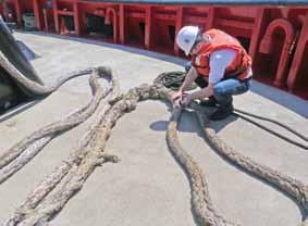 Inspection Frequent and Periodic Inspection It is highly recommended that a thorough inspection of all new, modified or repaired Plasma 12x12 rope slings be conducted by a qualified responsible
