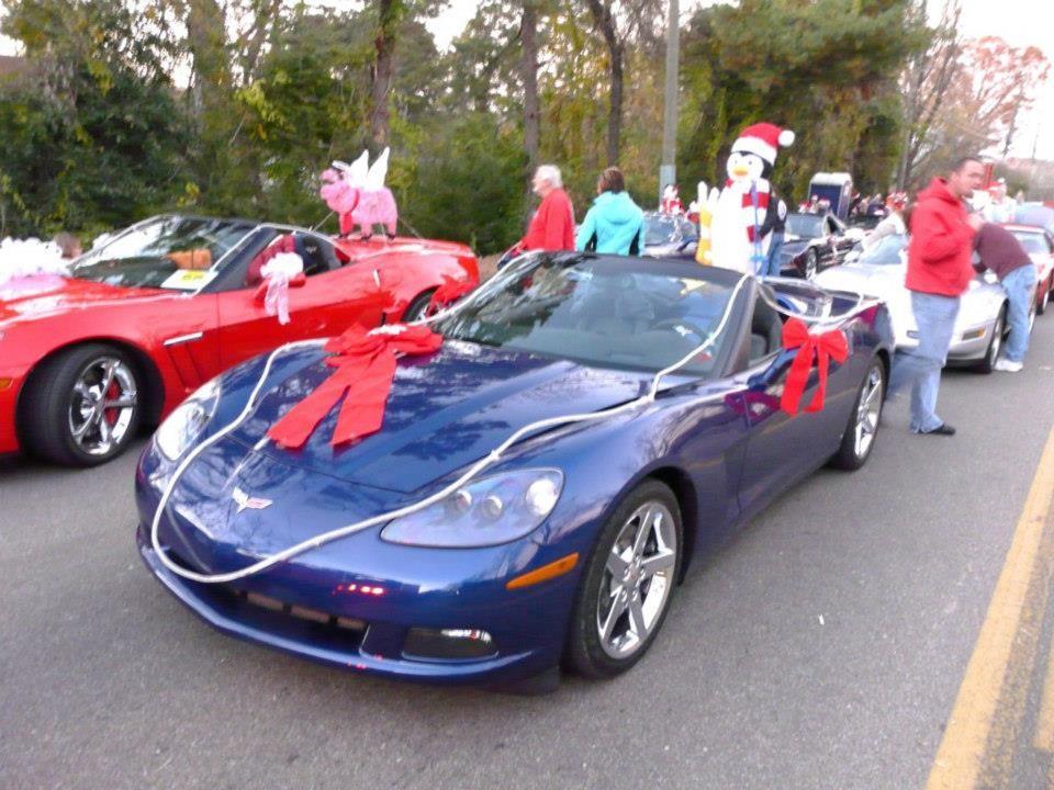 River City Corvette Club loves the Christmas season and all the parades, Christmas parties and