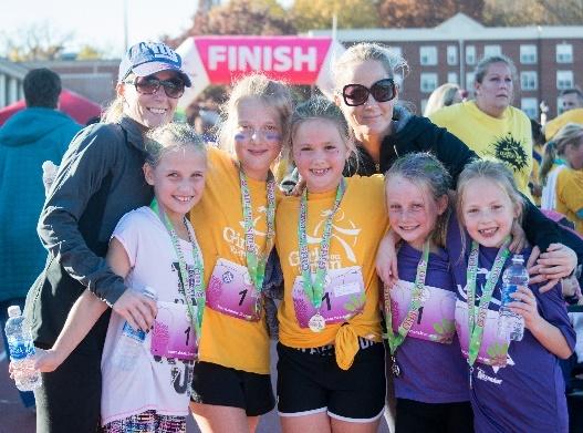 the opportunity to: Hand out 5K medals Host a table/booth at expo Provide a start line and/or finish line banner Receive five complimentary 5K entries Girl Power Sponsor - $3,000 inclusion on: Back