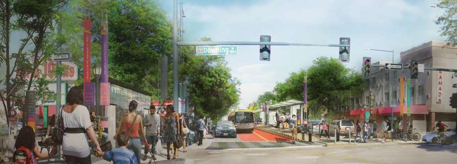 A Street that WORKS Transit Capacity & Ridership Current bus ridership more than doubles Colfax BRT projected ridership of up to 50,000 by 2035 Shift from vehicles to