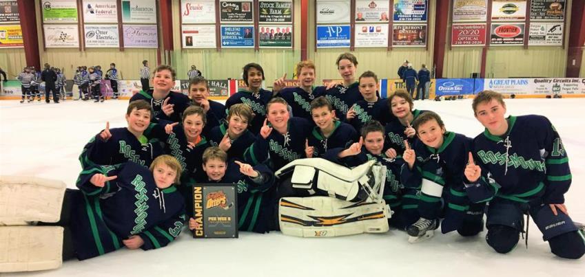 Trophy Case Rosemount Squirt C Blue Wins Forest Lake Ranger Classic It was a great weekend of hockey for these guys. Working hard in all ends of the ice and great goaltending.