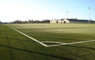 training academy, comprising: Full size FIFA 2-Star synthetic grass 3G football