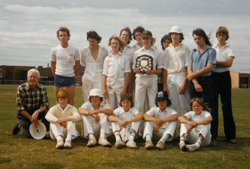 Under 16 Premiership team 1978-79 The Under Twelve team in only their second year made the four but was beaten by eventual Premiers Bailey Park.