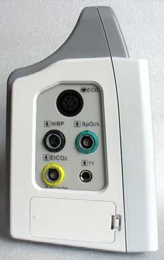 LEFT SIDE PANEL User s manual for Waveline EZ Portable Patient Monitor 1 2 3 4 5 6 No