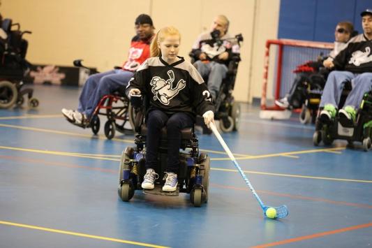 ABOUT THE WCHL The Wheelchair Hockey League (WCHL) is Michigan's only adaptive floor-hockey league.