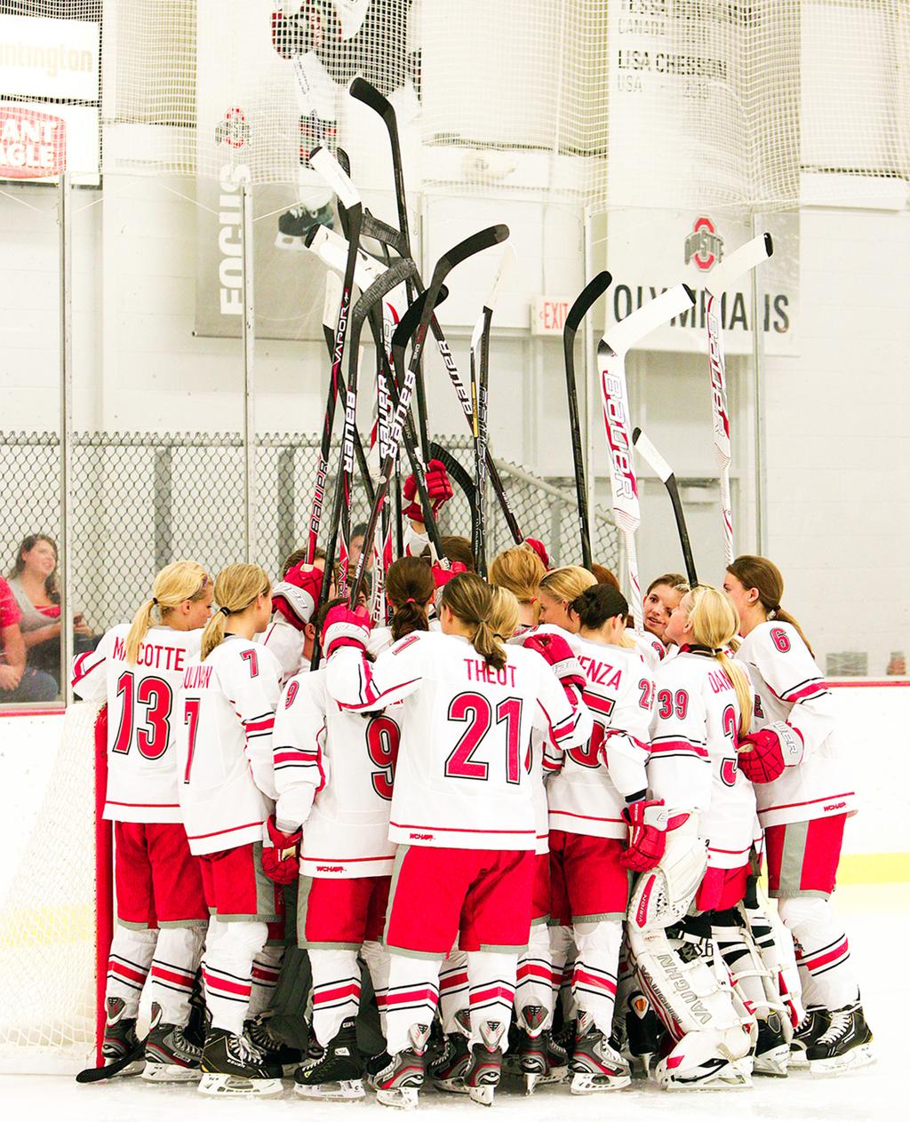 THE LEGACY The legacy and tradition of The Ohio State Women s Hockey team runs deep with pride.