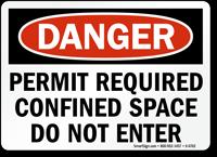 a) Warning the unauthorized persons that they must stay away from the permit space; b) Advising the unauthorized persons that they must exit immediately if they have entered the permit space; and c)
