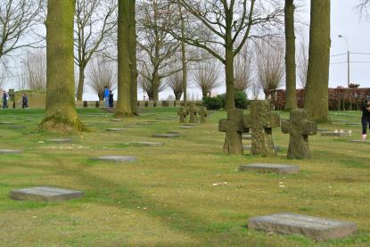 It was a very different experience to that of the British Cemetery.