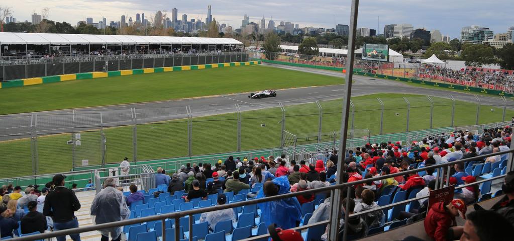 RACER Witness the Australian Grand Prix from the Schumacher Grandstand with hotel and daily transportation included in your package.