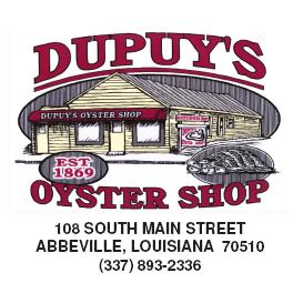 Open daily, except Sunday and Monday, Dupuy s provides lunch and dinner specials.