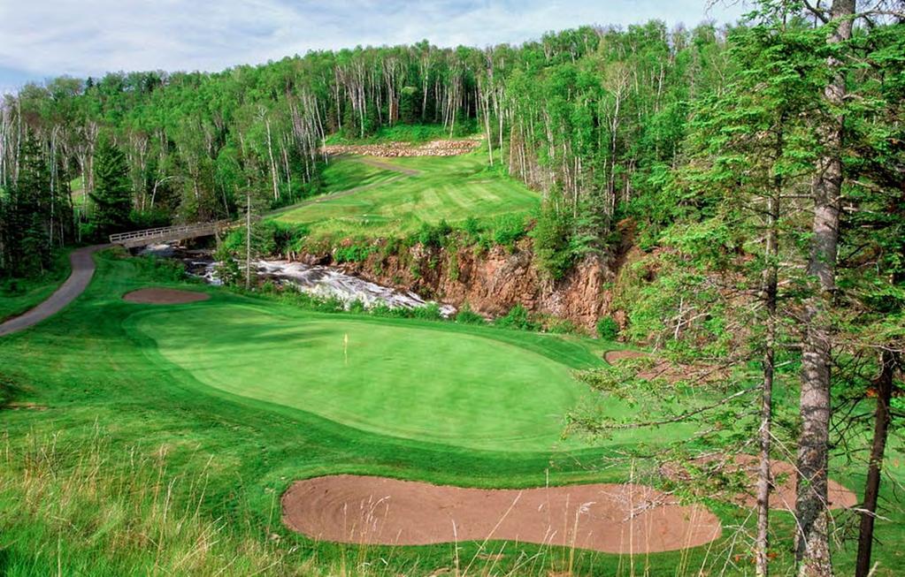 Superior National Golf Course GOLF COURSE OVERVIEW Caribou Highlands Lodge sits just north of one of Minnesota s best golf courses the 27-hole Superior National at Lutsen.