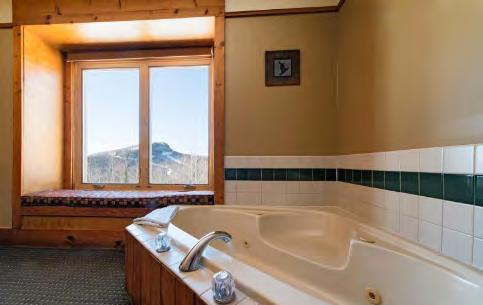 Lodge Rooms MOUNTAIN VIEW KING Sleeps 2 1 Bedroom 1 Bath These hotel style rooms come complete with 1 king bed, private bath, TV, DVD player, microwave, mini-refrigerator, and a sitting area.