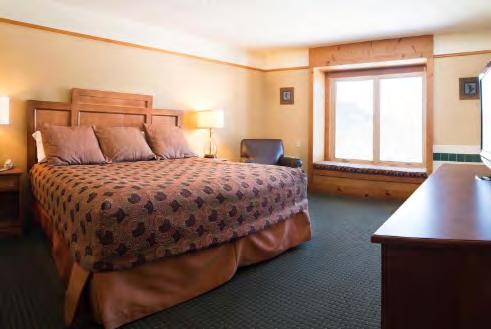 Summer: $102- $195 Winter: $133 $236 MOUNTAIN VIEW DOUBLE Sleeps 4 1 Bedroom 1 Bath These hotel style rooms come complete with 2 full beds, private bath, TV, DVD player, microwave, mini-refrigerator,