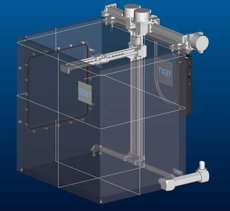 Dosimetry Systems Fig. 4 The MP3-P scanning system. Bragg Peak chamber 34070 This plane-parallel chamber features a wide electrode diameter of 81.6 mm and a measuring volume of 10.5 cm³.