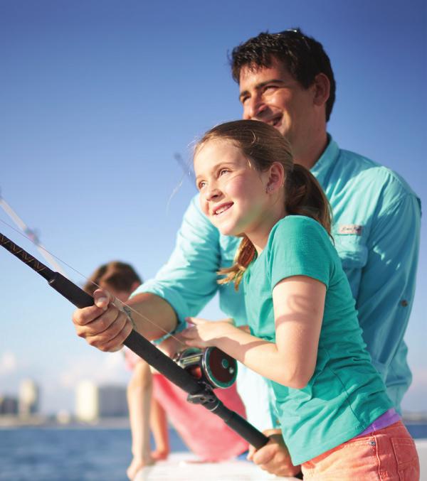 INSHORE/NEARSHORE FISHING Whether you have a few hours to fish or a whole day, inshore and nearshore fishing will fit into your schedule.