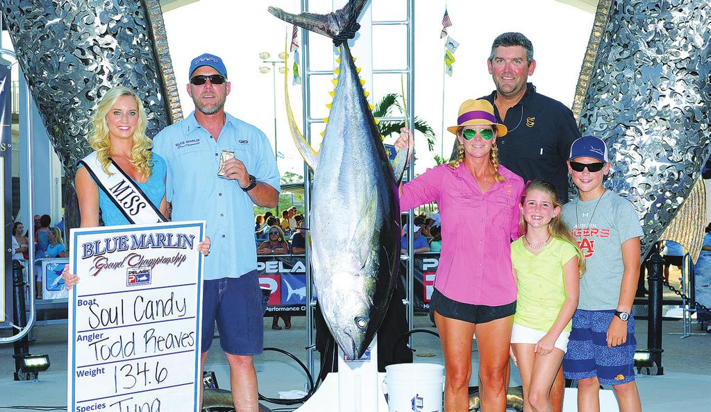 the coveted Leader of the Pack title at the Blue Marlin Grand Championship of the Gulf tournament.