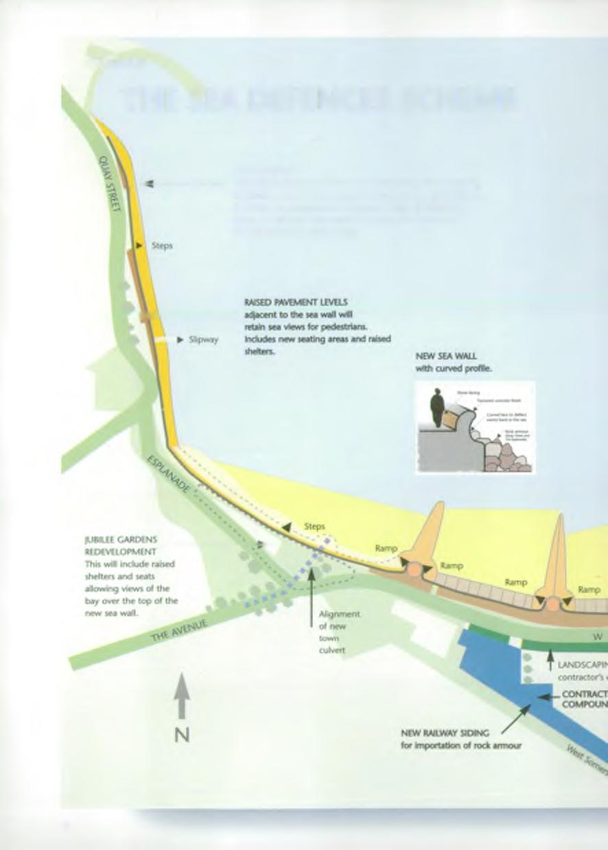 HARBOUR \ THE SEA DEFENCES SCHEME ROCK ARMOUR will be deposited next to the