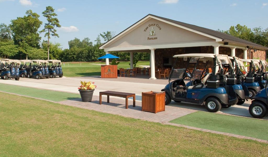 The Golf Pavilion at The Golf Club at Ballantyne THE COMPLETE GOLF DESTINATION In addition to the 18-hole course and practice facilities, The Golf Club includes a Golf Pro Shop with men s golf