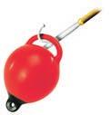 (mm) - Colours: Black, Blue, Red or Yellow Mini buoy (Blowmoulded soft-pvc) Mini buoy (Hard