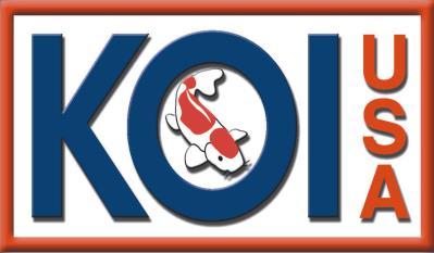 KOI USA Subscription Mail to P.O. Box 469070 Escondido, CA 92046 or Subscribe on-line at subscribe@koiusa.