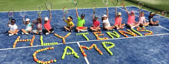 For juniors age 4 to 10 years old SUMMER 2018 CCHLY Tennis Camps 9:00am to 3:00pm - Monday to Friday [Course Code: SW-TCB-D] July